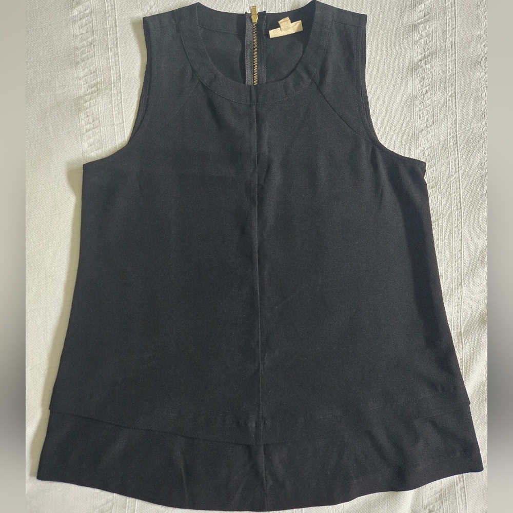Maison Jules Black Sleeveless Tank Top